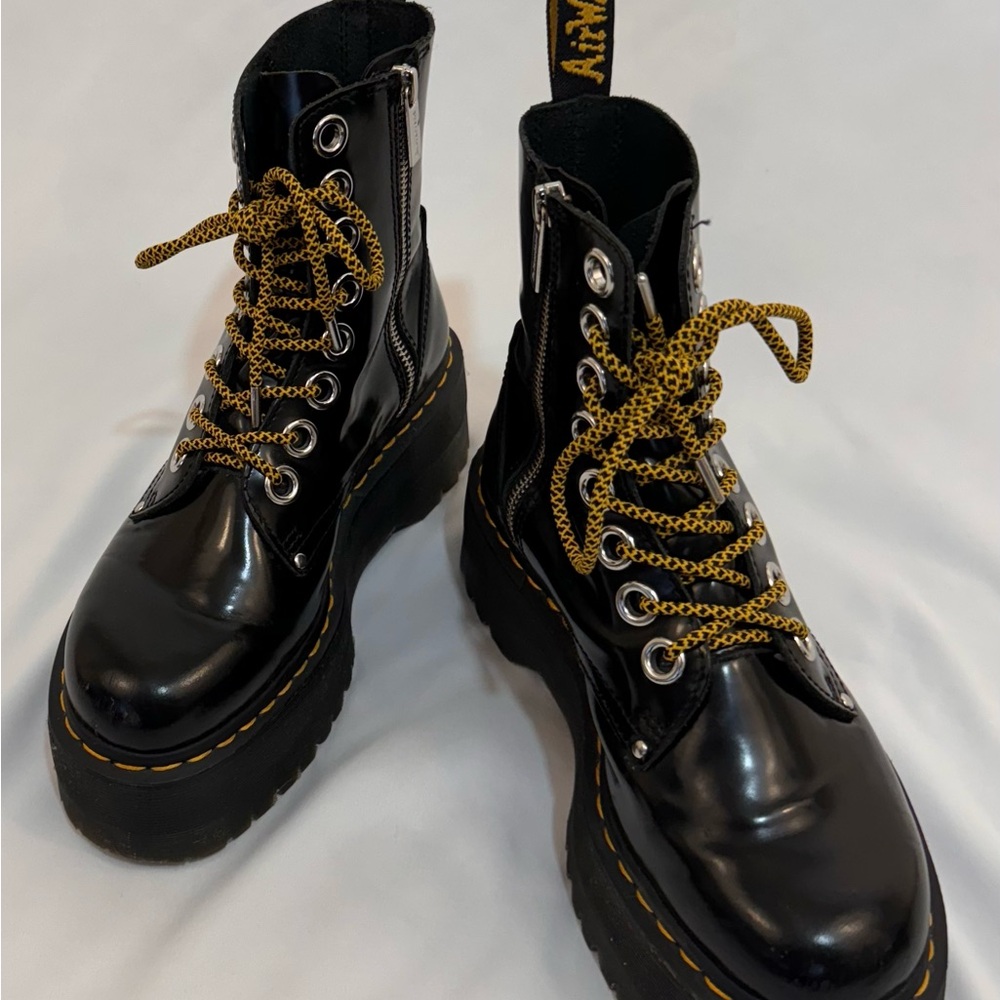 Doc Martens Black Platform Boots